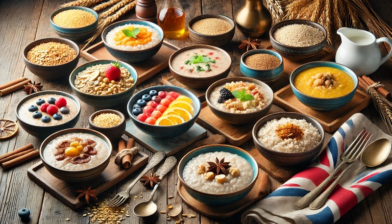 Internationale Porridge-Rezepte
